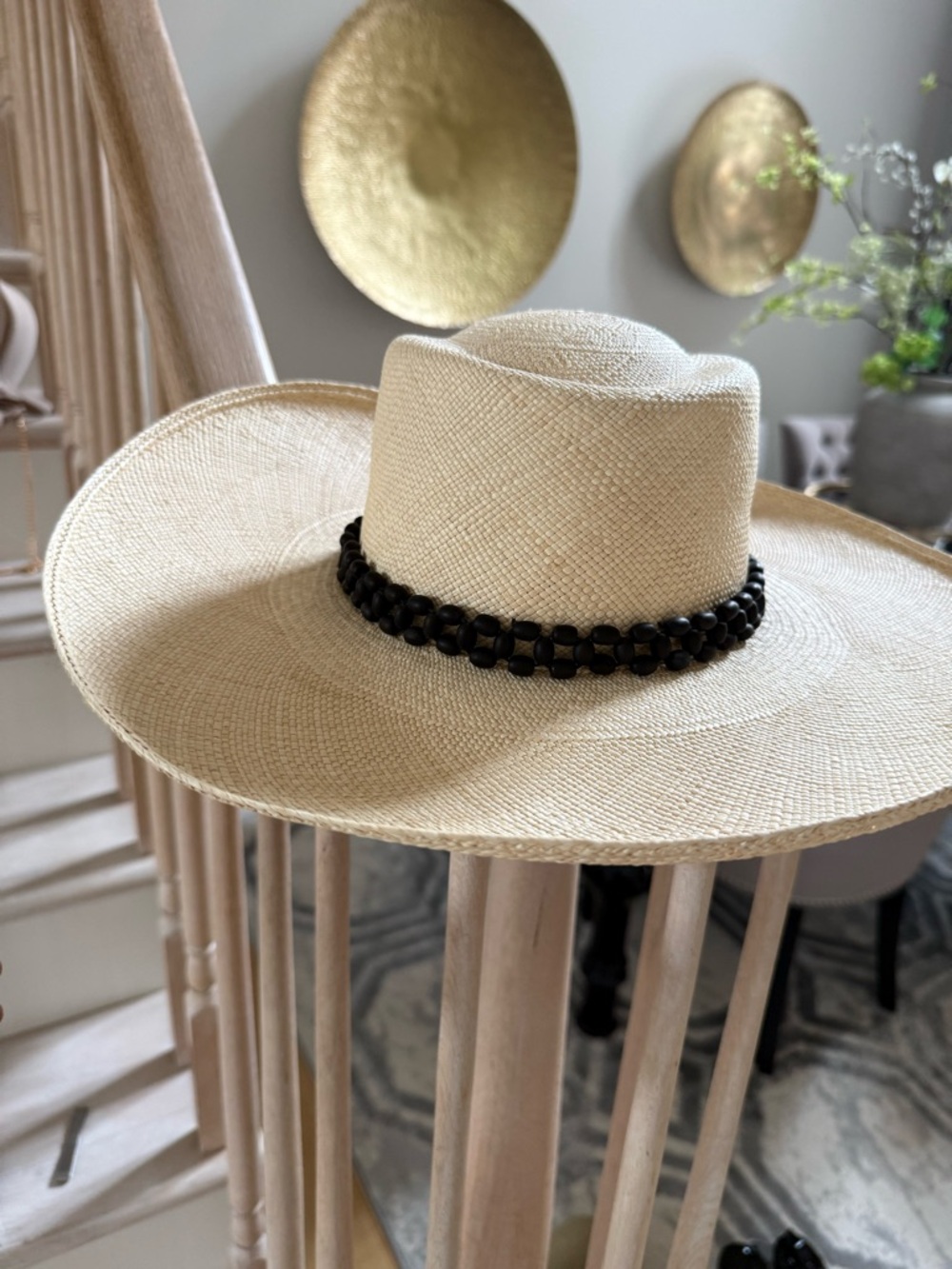 ARTESANO Tulipan Hat in Natural S NWOT - Picture 4 of 14